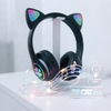 Wireless Cat Ear Bluetooth Headphones with LED Lights
