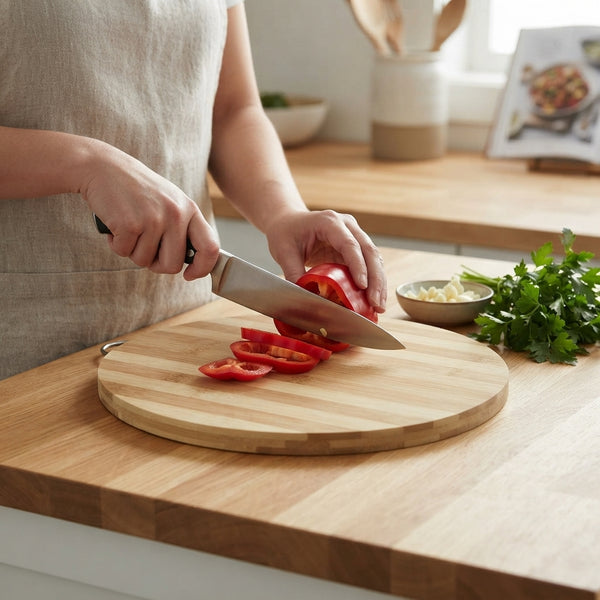 Round Bamboo Cutting Board