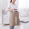 Large Laundry Basket with Aluminum Handle