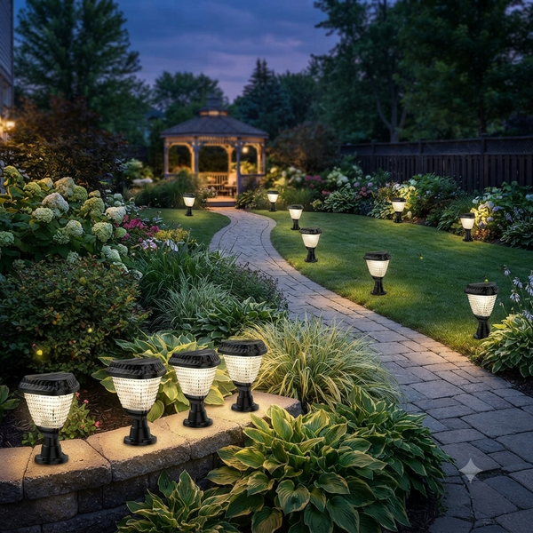 Outdoor Solar Lawn Garden Lamp
