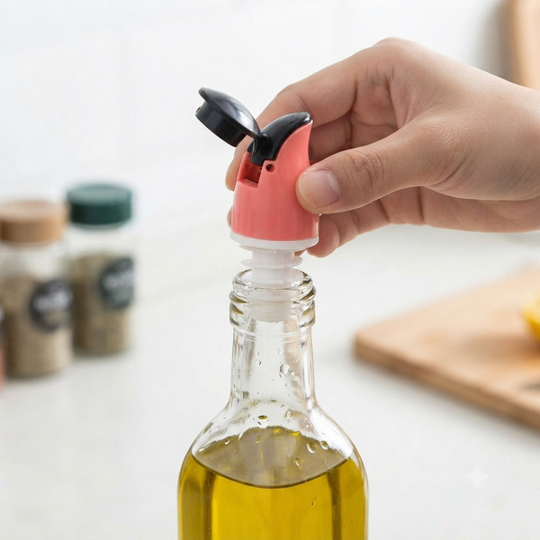 Oil Bottle Pour Spout Stopper