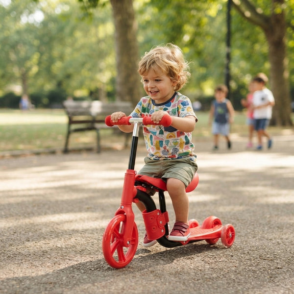 2 in 1 Childrens Scooter and Bike