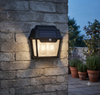 Waterproof Outdoor Solar Double Light Wall Lamp