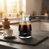 500ml Electric Coffee Pot With Collapsible Handle