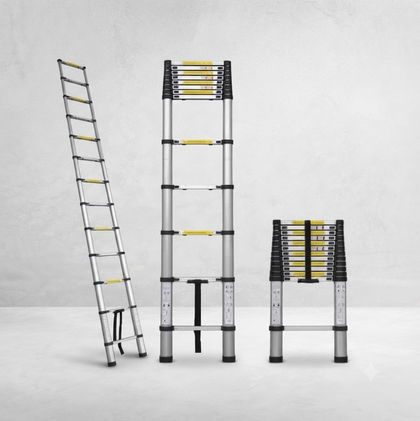 2.6M Telescopic Aluminum Ladder