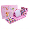 Childrens 208 Pieces Painting Brush Set With Drawing Board