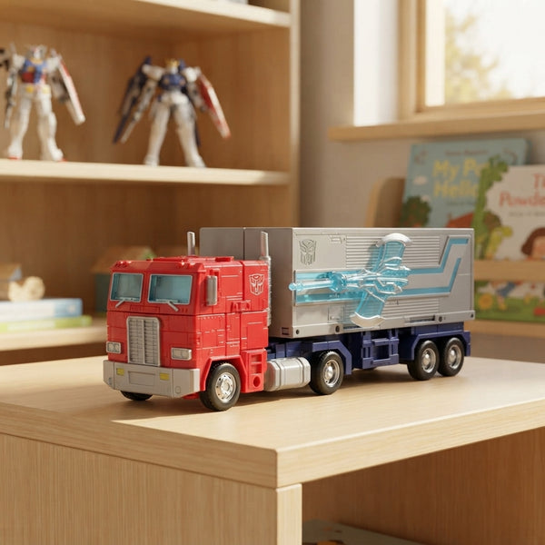 DIY Heroic Anime Action Figure Transformation Truck