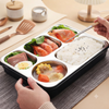 4 Compartment Large Capacity Sealed Square Lunch Box