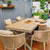 8-Seater Outdoor Patio Dining Set with Cushioned Chairs