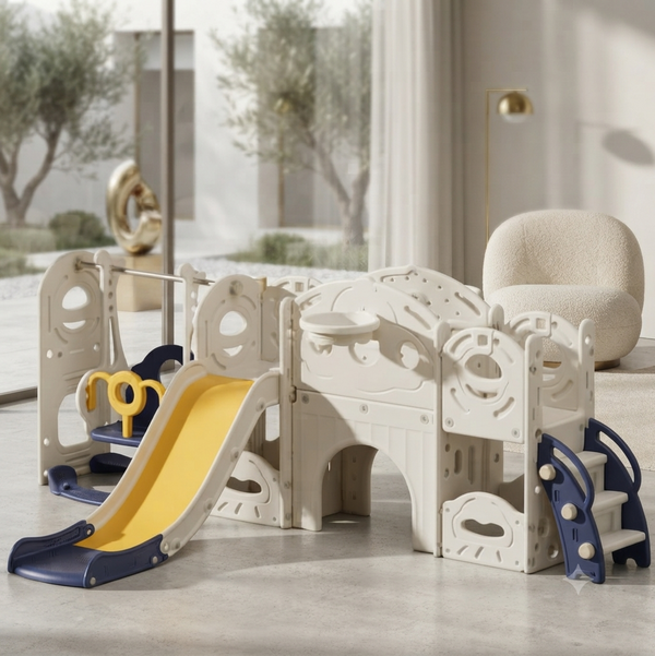 Toddler Slide Swing Play Complex