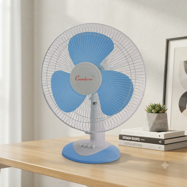 16 Inch Table Fan – Adjustable Personal Cooling Unit