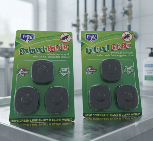 Roach Bait Box for Household Cockroach Control