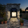 Outdoor Solar Wall Lantern
