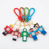 Pixel Character Light-Up Keychain collection featuring colorful character designs and vibrant keychain loops.