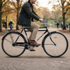 Classic 26-Inch Steel City Bicycle with Rear Carrier