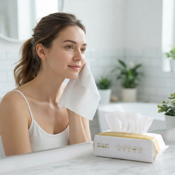60 PCS Portable Multi-purpose Cotton Disposable Face Towel