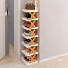 6 Tier Shoe Stackable Storage Rack Organizer