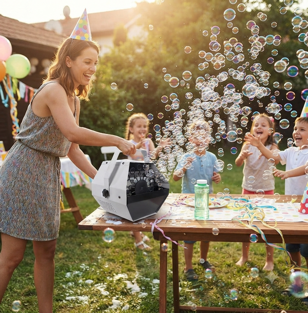 Portable Automatic Stage Bubble Blower Machine