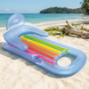Colorful Inflatable Sea Mattress with Backrest