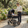 2-in-1 Baby Stroller & Pram – Convertible Infant Travel Seat