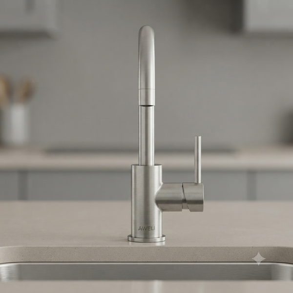 Stainless Steel Turn Sink Tap - Modern Kitchen Upgrade