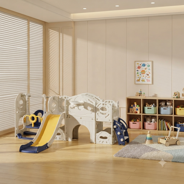 Toddler Slide Swing Play Complex