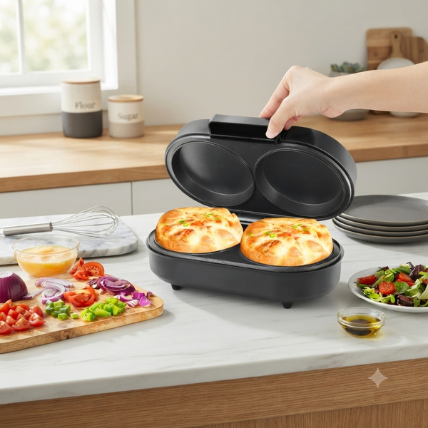 Electric Dual Omelette Maker