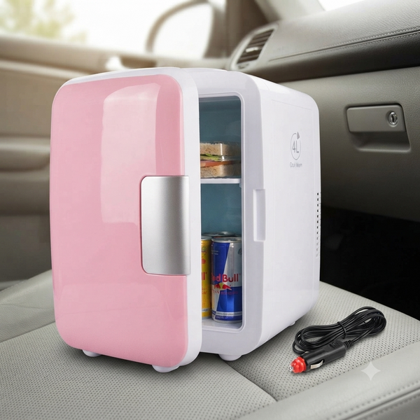 4L Mini Car Refrigerator Electric Cooler Warmer