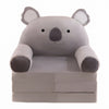 Childrens Animal Sofa Chair featuring a cute koala design, perfect for kids to read and relax comfortably.