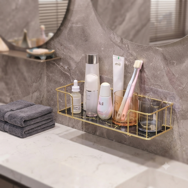Big Bathroom Vanity Storage Rack