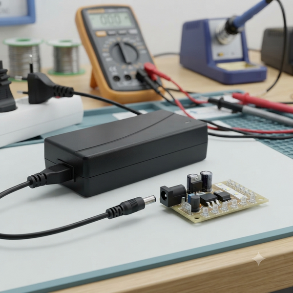Power Supply Adapter for 5.5 x 2.5mm DC power jack