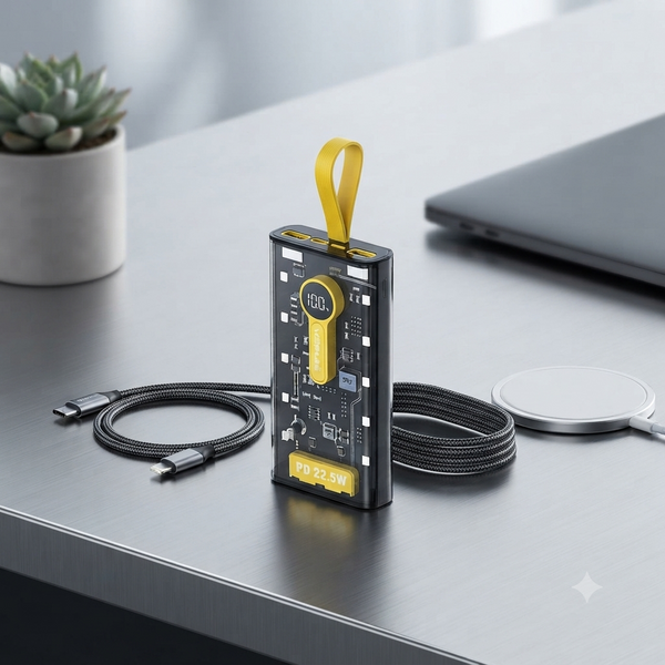 10000mah Power Bank with Lanyard