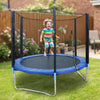2.44m Outdoor Trampoline With Enclosure Safety Net