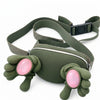 Monster Design Belt Bag with playful creature-inspired design and adjustable strap.