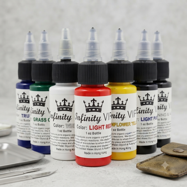 7 Colors Natural Pigment Tattoo Ink Set