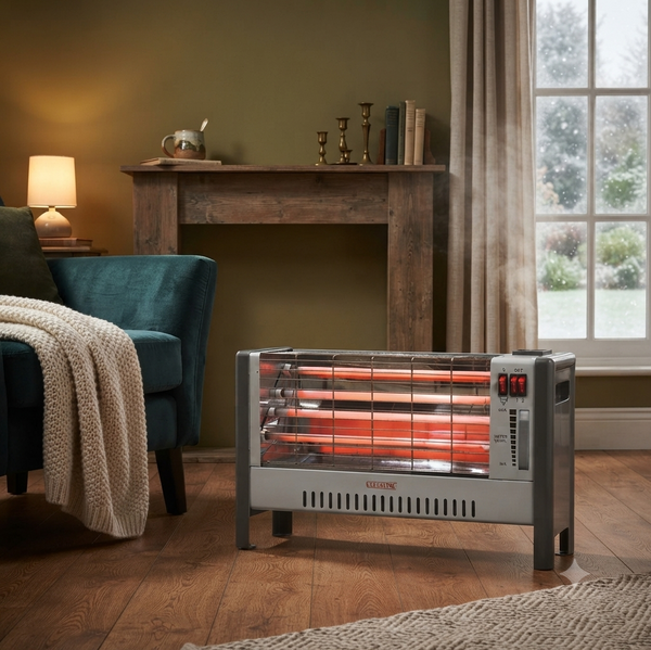 4 Quartz Tubes Heater with Humidifier