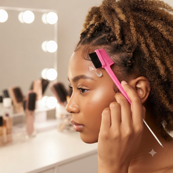 3 in 1 Edge Control Styling Brush