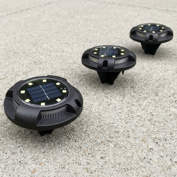 4PCS Outdoor Solar Light RGB Light