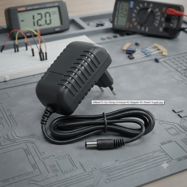 12v 2Amp Universal AC Adapter DC Power Supply