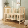 Multifunctional Solid Wood Baby Crib