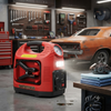 Rechargeable Portable Car Battery Starter With Air Compressor