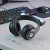 Wireless Cat Ear Bluetooth Headphones with LED Lights