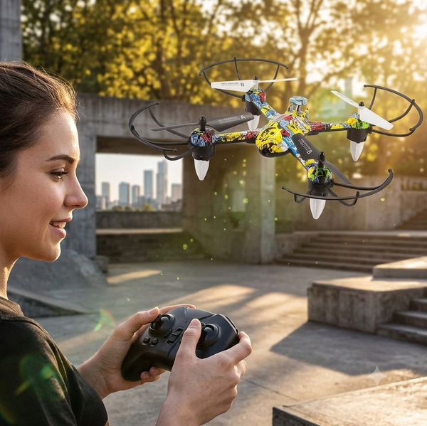 Drone Quadcopter with Remote Control