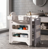 Multifunctional Bathroom Baby Pull-out Diaper-Changing Table
