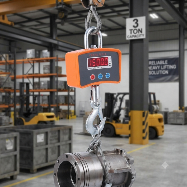 3 Ton Digital Crane Scale - Reliable Heavy Lifting Solution