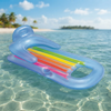 Colorful Inflatable Sea Mattress with Backrest