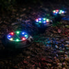 4PCS Outdoor Solar Light RGB Light