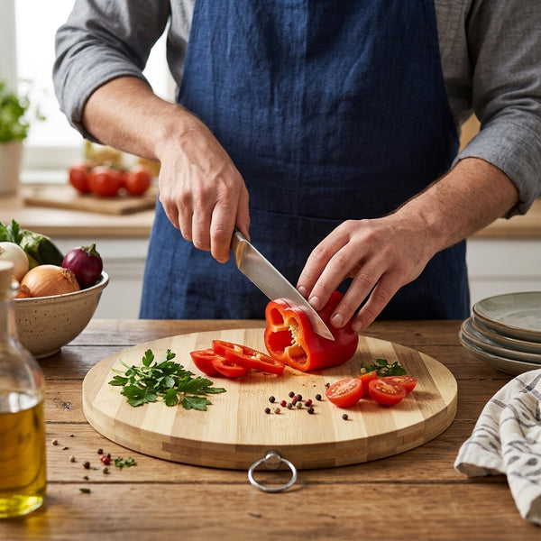 Round Bamboo Cutting Board