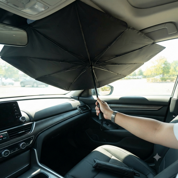 Windshield Sun Shade Foldable Umbrella