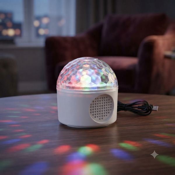 Bluetooth Speaker With RGB Projector